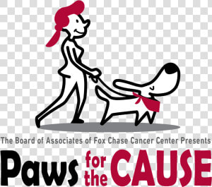 Paws For The Cause October 6    Fox Chase Cancer Center Paws For The Cause  HD Png Download