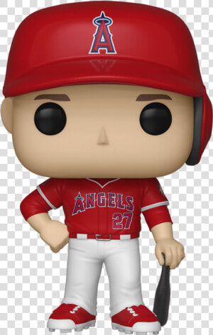 Mike Trout Funko Pop  HD Png Download