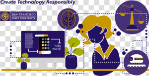 Ai Ethics Creating Technology Responsibly   Graphic Design  HD Png Download