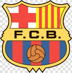 Barcelona Logo Interesting History Of The Team Name   Barcelona Club Logo Png  Transparent Png