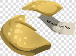 Open Fortune Cookie Clip Arts   Fortune Cookie  HD Png Download