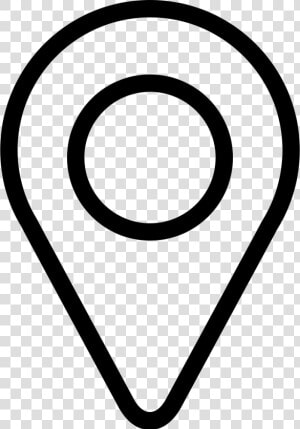 Placeholder Outline Maps Interface Tool   Point Of Interest Icon Png  Transparent Png