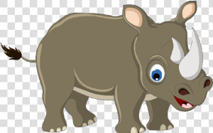 Download Free Png Kids Cute Rhino Clipart   Transparent Background Rhino Clipart  Png Download