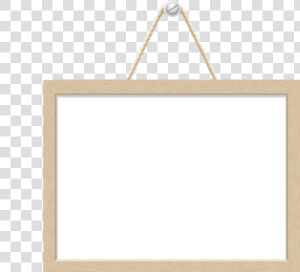 White Board Hanging Png   Png Download   Wood  Transparent Png