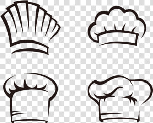 Clip Art Chef Vector   Transparent Background Chef Cap Png  Png Download