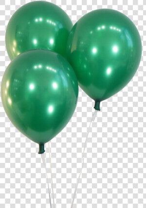 Metallic Green Balloons   Balloon  HD Png Download