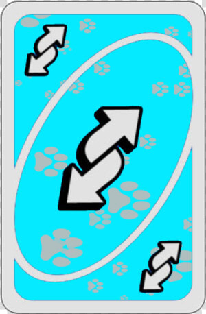 Image   Uno Reverse Card Rainbow  HD Png Download