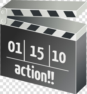 Movie Clapper Board Clipart  HD Png Download