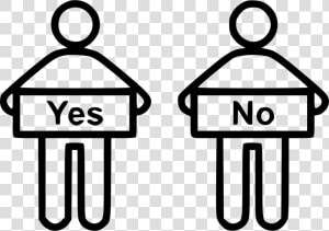 Decision Making   Yes Or No Icon Png  Transparent Png