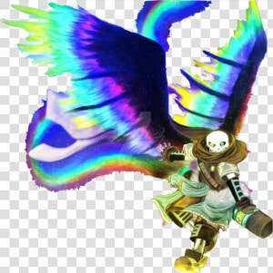 Ink Sans Png   Png Download   Ink Sans With Wings  Transparent Png