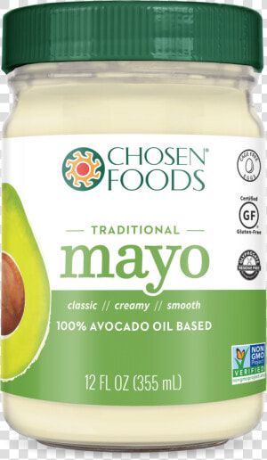 Chosen Vegan Avocado Mayo  HD Png Download