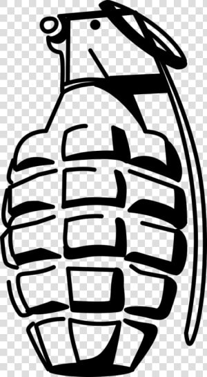 Grenade Hand Grenade Mk2 Free Picture   Grenade Vector Png  Transparent Png