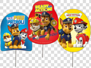 Centros De Mesa Para Cumpleaños Paw Patrol  HD Png Download