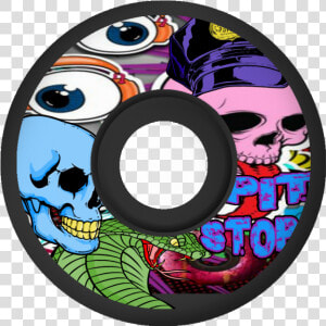 Crazy Eyes 52mm Wheels   Circle  HD Png Download