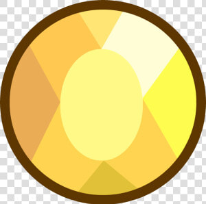 Gem Clipart Yellow Gem   Circle  HD Png Download