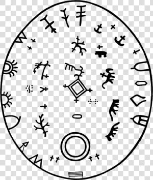 Sámi Mythology Shaman Drum Samisk Mytologi Schamantrumma   Sami Magic Drum  HD Png Download