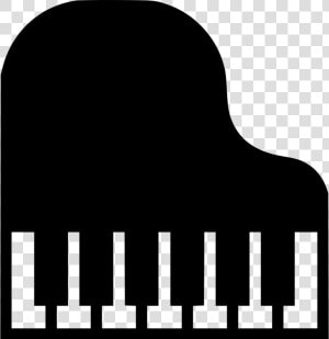 Transparent Piano Icon Png   Piano Outline  Png Download