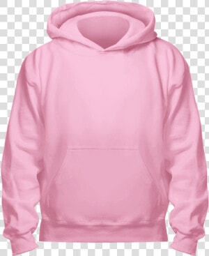 Youth Hoodie 0014 Lt pink  HD Png Download