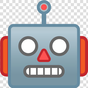 Robot Face Icon   Robot Emoji  HD Png Download