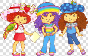 Strawberry Shortcake Drawing Clip Art   Turma Da Moranguinho Antigo  HD Png Download