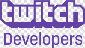 Twitch Developers   Twitch Logo No Background  HD Png Download