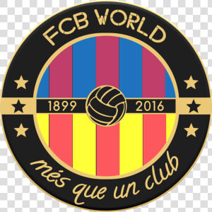 Fcb World Logo Png   Circle  Transparent Png