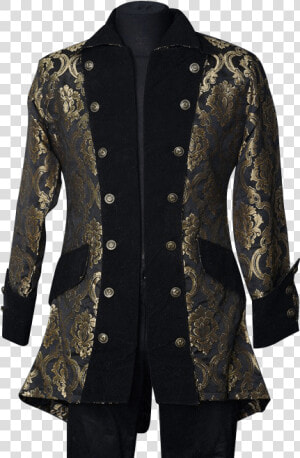 Brocade Pirate Coat  HD Png Download