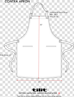 Freeuse Contra Aprons Size Chart  HD Png Download