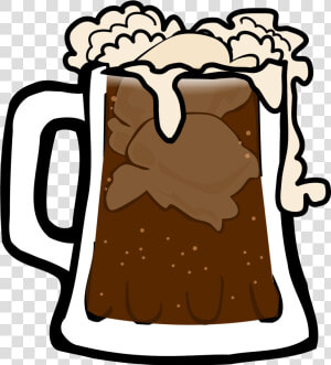 Root Beer Float   Cartoon Root Beer Float  HD Png Download