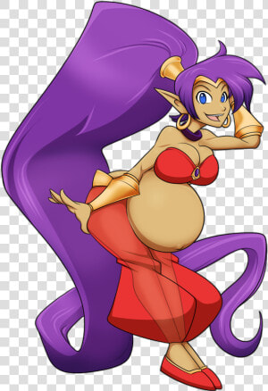 Shantae S In A Family Way   Pregnant Shantae  HD Png Download