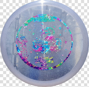 Discraft Z Sparkle Glo Buzzz Midrange   Circle  HD Png Download