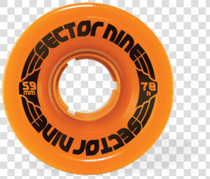 Sector 9 Nine Balls 59mm 78a  Orange   Sector 9  HD Png Download