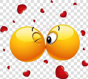 Beso En La Boca   Passionate Kiss Kiss Emoji  HD Png Download