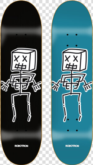 Image Of Skeletron Deck   Skateboard Deck  HD Png Download