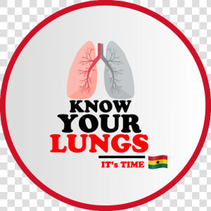 Know Your Lungs Campaign Ghana   Graphic Design  HD Png Download