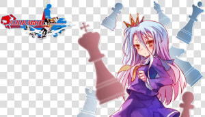 No Game No Life Sora Render   Shiro No Game No Life Chess  HD Png Download