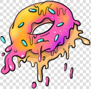  grimeart  grime  cookie  colorful  ftestickers  food   Donuts Png  Transparent Png