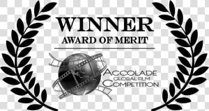 Accolade Global Film Competition Award Of Merit  HD Png Download