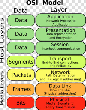 Osi Model Lora  HD Png Download