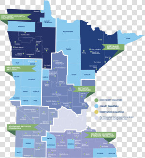 Minnesota Early Childhood Initiative   Minnesota Economic Activity Map  HD Png Download