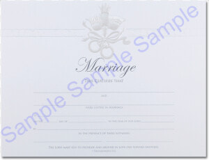 Wedding Certificate   Pearly Dove   Floral Design  HD Png Download