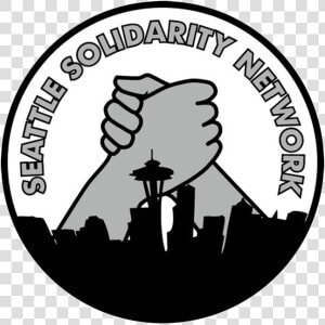 Transparent Seattle Silhouette Png   Seattle Solidarity Network  Png Download