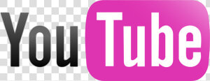 Pink Youtube Png   Transparent Youtube Logo Pink Png  Png Download