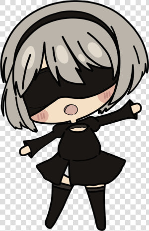 Transparent Video Game Character Png   Cliparts Nier Automata Png  Png Download