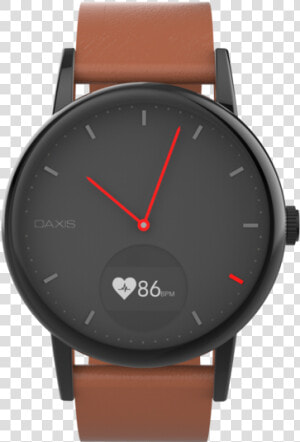 Minimalist Analog Watch With Heart Rate Monitor   Analog Watch  HD Png Download