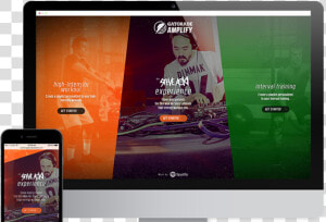 Hydric Media Brings Music Tech To Spotify And Gatorade   Smartphone  HD Png Download