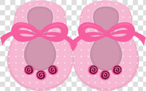 Transparent Baby Girl Booties Clipart   Baby Clipart Background Pink  HD Png Download