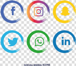 Clip Art Social Media Set Whatsapp   Transparent Social Media Logos  HD Png Download