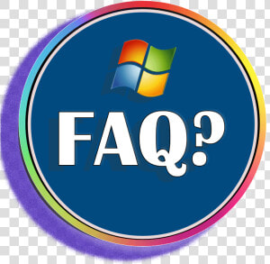 Windows 7 Faq   Windows 7  HD Png Download