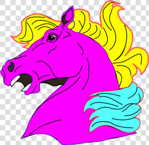 Transparent Horse Png   Angry Horse  Png Download